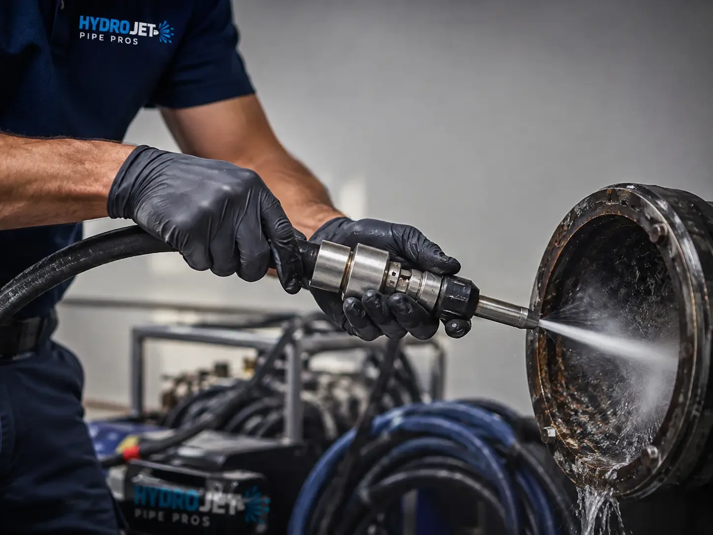 Hydro Jet Pipe Descaling in Baltimore, MD